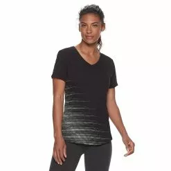 Women's Tek Gear® Essential Short Sleeve Graphic Tee -Tek Gear store 2631893 Pin Dot