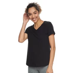 Women's Tek Gear® Essential Short Sleeve Tee -Tek Gear store 3090387 Black