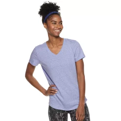 Women's Tek Gear® Essential Short Sleeve Tee -Tek Gear store 3090387 Nikita Purple Heather