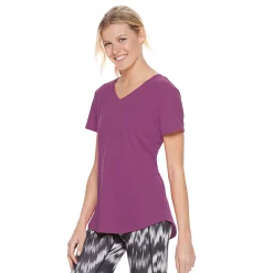 Women's Tek Gear® Essential Short Sleeve Tee -Tek Gear store 3090387 Ravishing Orchid