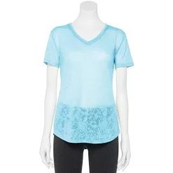 Women's Tek Gear® Essential Burnout Tee 78 Women's Tek Gear® Essential Burnout Tee -Tek Gear store 3090912 Blue Burnout