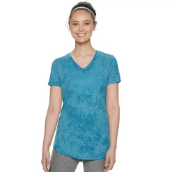 Women's Tek Gear® Essential Burnout Tee 98 Women's Tek Gear® Essential Burnout Tee -Tek Gear store 3090912 Burnout Blue Teal