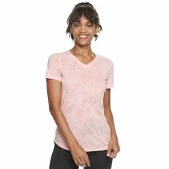 Women's Tek Gear® Essential Burnout Tee 122 Women's Tek Gear® Essential Burnout Tee -Tek Gear store 3090912 Burnout Light Pink