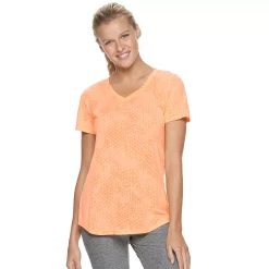 Women's Tek Gear® Essential Burnout Tee 103 Women's Tek Gear® Essential Burnout Tee -Tek Gear store 3090912 Burnout Orange