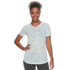 Women's Tek Gear® Essential Burnout Tee 119 Women's Tek Gear® Essential Burnout Tee -Tek Gear store 3090912 Burnout Soft Blue
