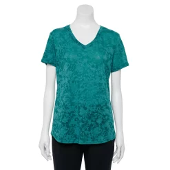Women's Tek Gear® Essential Burnout Tee 126 Women's Tek Gear® Essential Burnout Tee -Tek Gear store 3090912 Green Burnout
