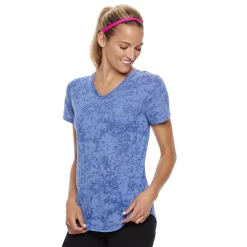 Women's Tek Gear® Essential Burnout Tee 106 Women's Tek Gear® Essential Burnout Tee -Tek Gear store 3090912 Marble Blue