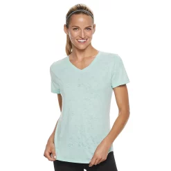 Women's Tek Gear® Essential Burnout Tee 117 Women's Tek Gear® Essential Burnout Tee -Tek Gear store 3090912 Marble Palm Waters