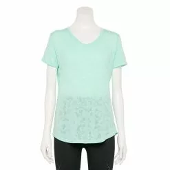 Women's Tek Gear® Essential Burnout Tee 108 Women's Tek Gear® Essential Burnout Tee -Tek Gear store 3090912 Mint Burnout