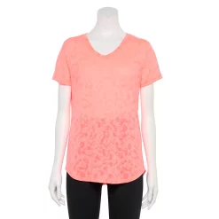 Women's Tek Gear® Essential Burnout Tee 77 Women's Tek Gear® Essential Burnout Tee -Tek Gear store 3090912 Orange Burnout
