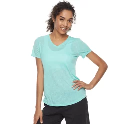 Women's Tek Gear® Essential Burnout Tee 93 Women's Tek Gear® Essential Burnout Tee -Tek Gear store 3090912 Speckled Green