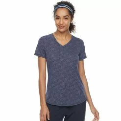 Women's Tek Gear® Essential Burnout Tee 90 Women's Tek Gear® Essential Burnout Tee -Tek Gear store 3090912 Speckled Navy