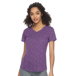 Women's Tek Gear® Essential Burnout Tee 113 Women's Tek Gear® Essential Burnout Tee -Tek Gear store 3090912 Texture Purple
