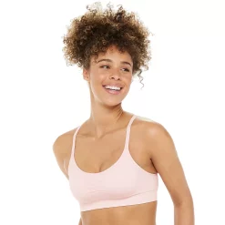 Tek Gear® Seamless Low-Impact Sports Bra -Tek Gear store 3280289 Pink Layer