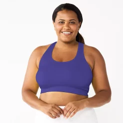 Plus Size Tek Gear® Seamless Low-Impact Sports Bra 40 Plus Size Tek Gear® Seamless Low-Impact Sports Bra -Tek Gear store 3548821 Ava Lavender