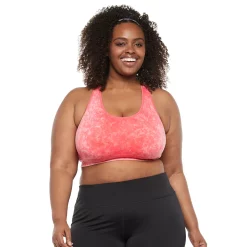 Plus Size Tek Gear® Seamless Low-Impact Sports Bra 44 Plus Size Tek Gear® Seamless Low-Impact Sports Bra -Tek Gear store 3548821 Island Melon Acid Wash