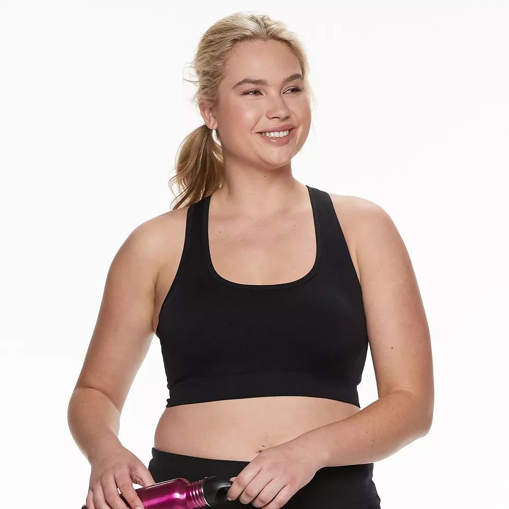 Plus Size Tek Gear® Seamless Low-Impact Sports Bra 4 Plus Size Tek Gear® Seamless Low-Impact Sports Bra - Image 2