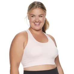 Plus Size Tek Gear® Seamless Low-Impact Sports Bra 27 Plus Size Tek Gear® Seamless Low-Impact Sports Bra -Tek Gear store 3548821 Pink Layer