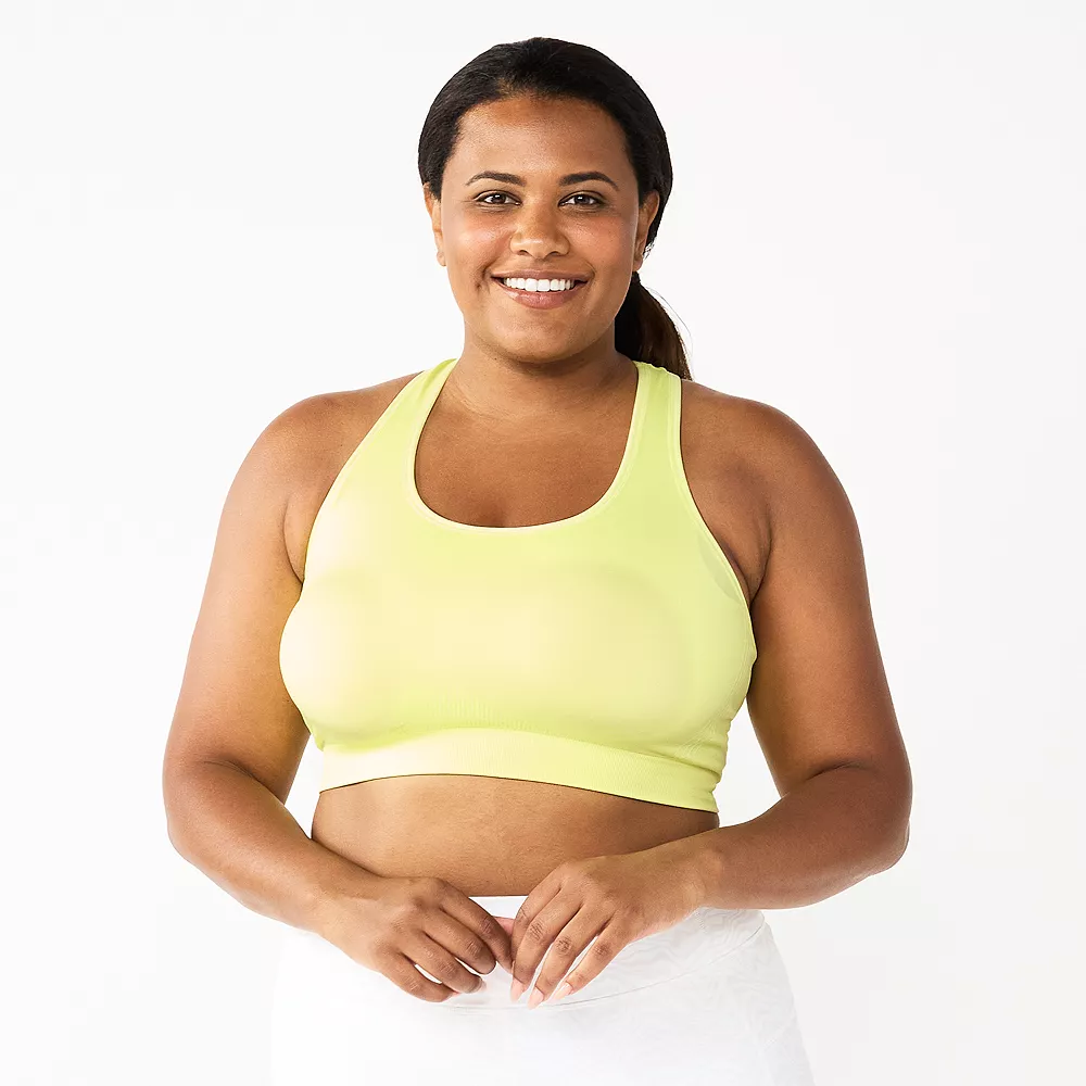 Plus Size Tek Gear® Seamless Low-Impact Sports Bra 20 Plus Size Tek Gear® Seamless Low-Impact Sports Bra - Image 18