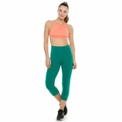 Women's Tek Gear® Essential High-Waisted Capri Leggings 21 Women's Tek Gear® Essential High-Waisted Capri Leggings -Tek Gear store 3977494 ALT2