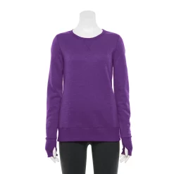 Women's Tek Gear® Ultrasoft Fleece Crewneck Sweatshirt -Tek Gear store 4302798 Orchid Gazebo