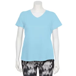 Plus Size Tek Gear® Core V-Neck Tee -Tek Gear store 4998289 Baron Rver