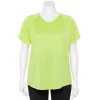 Plus Size Tek Gear® Performance Core V-Neck Tee 1 Plus Size Tek Gear® Performance Core V-Neck Tee -Tek Gear store 5016444 Green Romantica