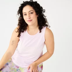 Women's Tek Gear® Core Crewneck Tank -Tek Gear store 5019963 Adoring Lilac