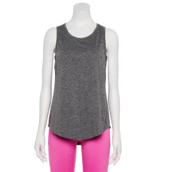 Women's Tek Gear® Core Crewneck Tank -Tek Gear store 5019963 Charcoal