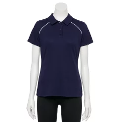 Women's Tek Gear® Button Placket Golf Polo -Tek Gear store 5068430 Navy Romance