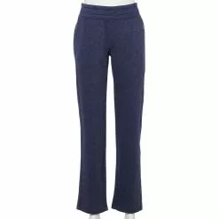 Women's Tek Gear® Ultrasoft Fleece Straight-Leg Pants -Tek Gear store 5128750 Navy Romance
