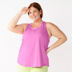 Plus Size Tek Gear® Racerback Tank