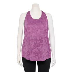 Plus Size Tek Gear® Racerback Tank 18 Plus Size Tek Gear® Racerback Tank -Tek Gear store 5227178 Orchid Burnout