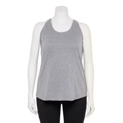 Plus Size Tek Gear® Racerback Tank 20 Plus Size Tek Gear® Racerback Tank -Tek Gear store 5227178 Smokey Slate