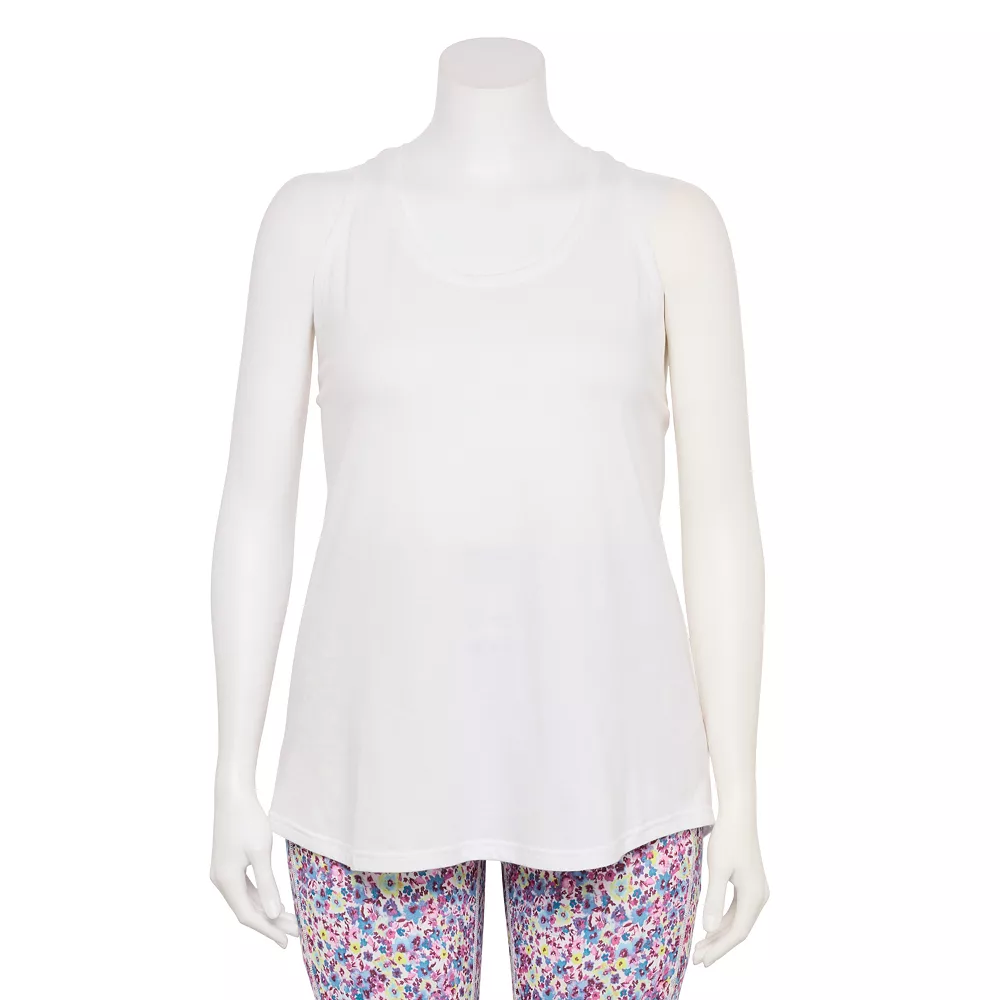 Plus Size Tek Gear® Racerback Tank 4 Plus Size Tek Gear® Racerback Tank - Image 2