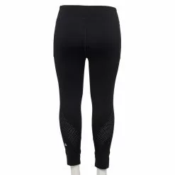 Plus Size Tek Gear® Perforated High-Waisted 7/8 Leggings -Tek Gear store 5227247 ALT