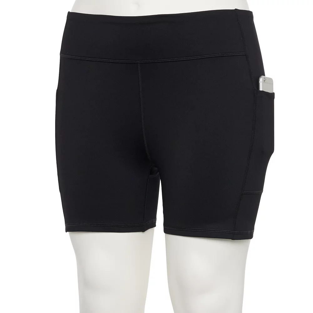 Plus Size Tek Gear® Core 5-in. High-Waisted Bike Shorts 3 Plus Size Tek Gear® Core 5-in. High-Waisted Bike Shorts