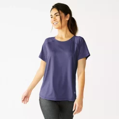 Women's Tek Gear® Core Crewneck Tee -Tek Gear store 5232488 Maxwell Purple