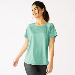 Women's Tek Gear® Core Crewneck Tee -Tek Gear store 5232488 Shy Green