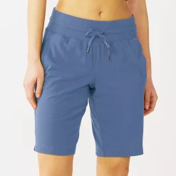 Women's Tek Gear® Essential Bermuda Shorts 16 Women's Tek Gear® Essential Bermuda Shorts -Tek Gear store 5234540 Presley Purple