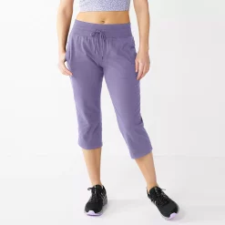 Women's Tek Gear® Essential Straight-Leg Workout Capris 14 Women's Tek Gear® Essential Straight-Leg Workout Capris -Tek Gear store 5257893 Grape Yard