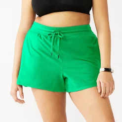 Plus Size Tek Gear® Essential Drawstring Shorts 21 Plus Size Tek Gear® Essential Drawstring Shorts -Tek Gear store 5280466 Monet Green