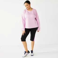 Plus Size Tek Gear® Run Popover Top -Tek Gear store 5481926 ALT9