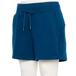 Women's Tek Gear® Ultrasoft Fleece Shorts -Tek Gear store 5540849 Blue Crayon