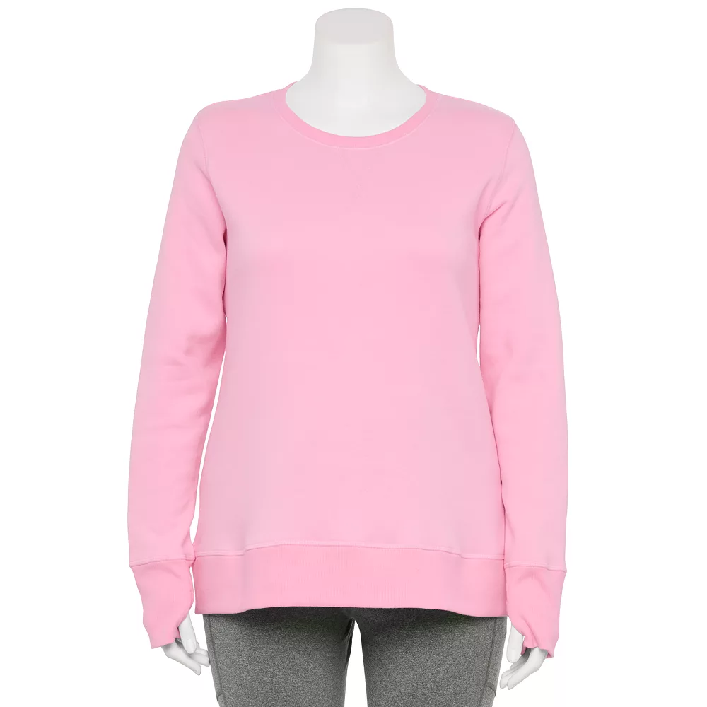 Plus Size Tek Gear® Ultrasoft Fleece Sweatshirt 4 Plus Size Tek Gear® Ultrasoft Fleece Sweatshirt - Image 2