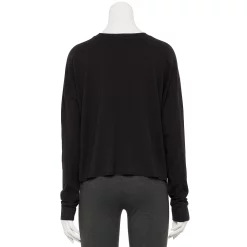 Women's Tek Gear® Easy French Terry Raw-Seam Tee -Tek Gear store 5562562 ALT