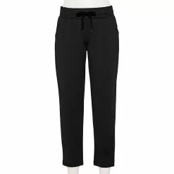 Petite Tek GearĀ® Weekend French Terry Ankle Pants