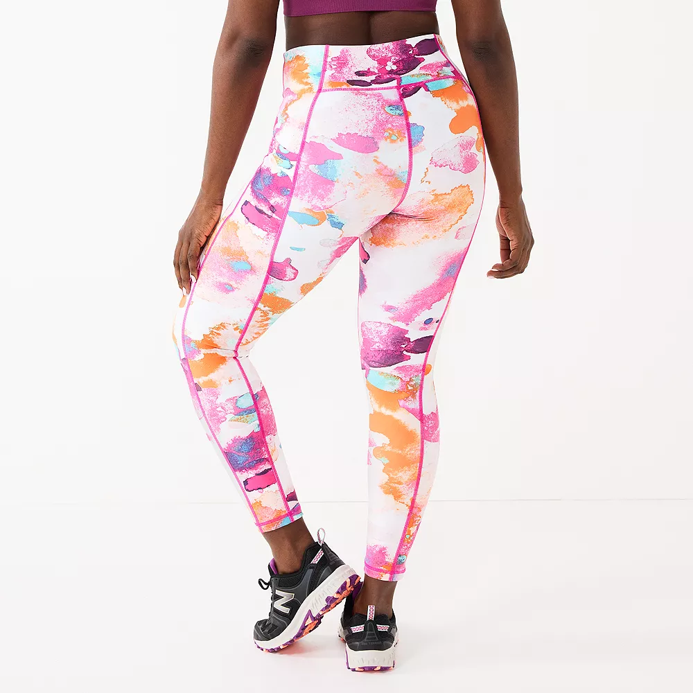 Women's Tek Gear® Ultrastretch High-Waisted Side Pocket 7/8 Leggings 35 Women's Tek Gear® Ultrastretch High-Waisted Side Pocket 7/8 Leggings - Image 33