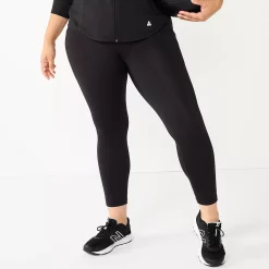 Women's Tek Gear® Ultrastretch High-Waisted Side Pocket 7/8 Leggings 39 Women's Tek Gear® Ultrastretch High-Waisted Side Pocket 7/8 Leggings -Tek Gear store 5576168 Black