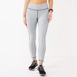 Women's Tek Gear® Ultrastretch High-Waisted Side Pocket 7/8 Leggings 57 Women's Tek Gear® Ultrastretch High-Waisted Side Pocket 7/8 Leggings -Tek Gear store 5576168 Gray